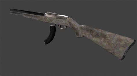 ruger 10 22 3d model.